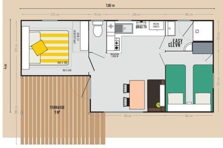 Mobil-Home Cosy 5 Personnes Camping Le Ried - Europapark Boofzheim ภายนอก รูปภาพ